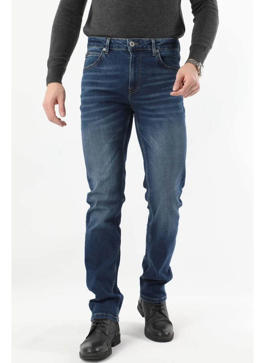 باني جينز Men Regular Fit Jeans Dark Blue