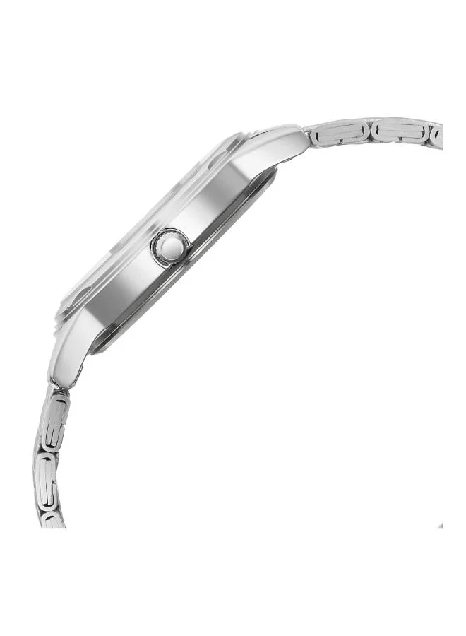 TITAN Men Analog Display Watch With Silver Stainless Steel Strap - 1638SM02