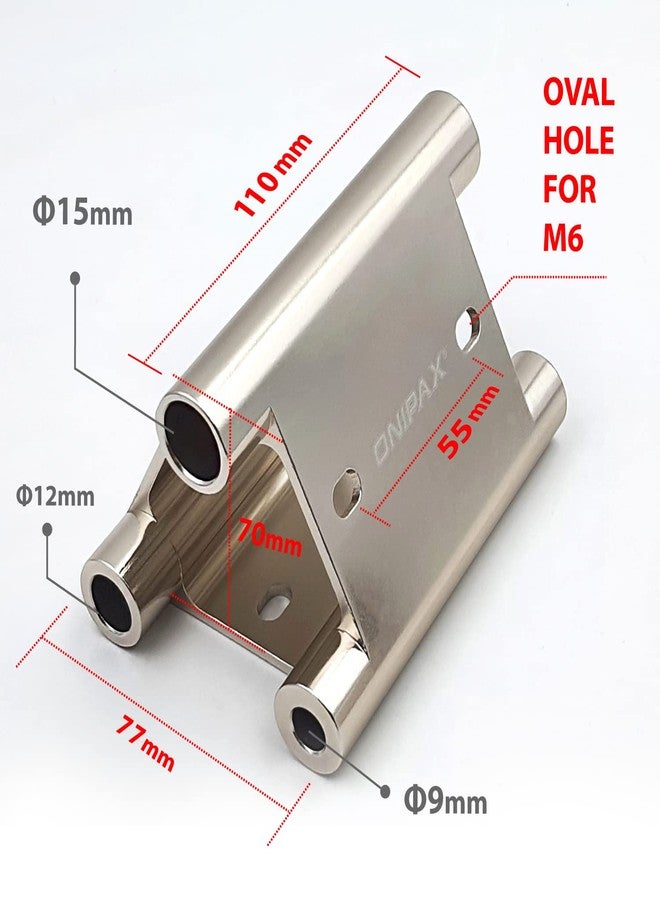 ONIPAX Triangle Bike Fork Mount Hitch Rack ; for 15mmx110mm, 12mmx110mm, 9mm x110mm - Image 3