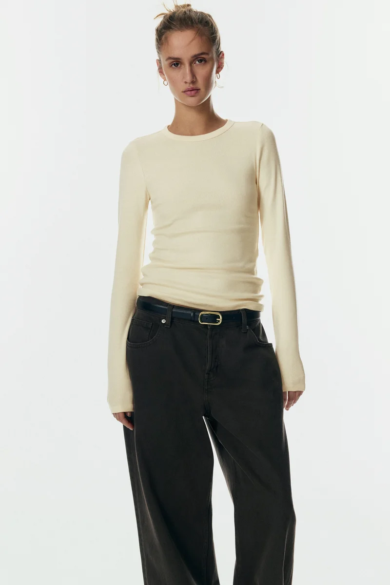 H&M Long-sleeved jersey top