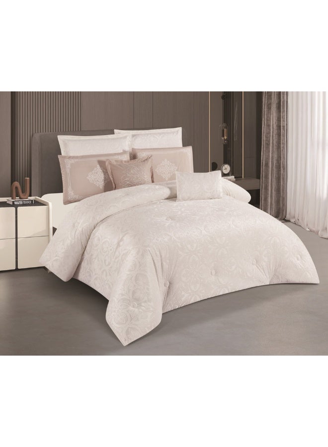 Hours Horse Navren 8-piece Jacquard Duvet Set with a modern and distinctive pattern  - Image 1