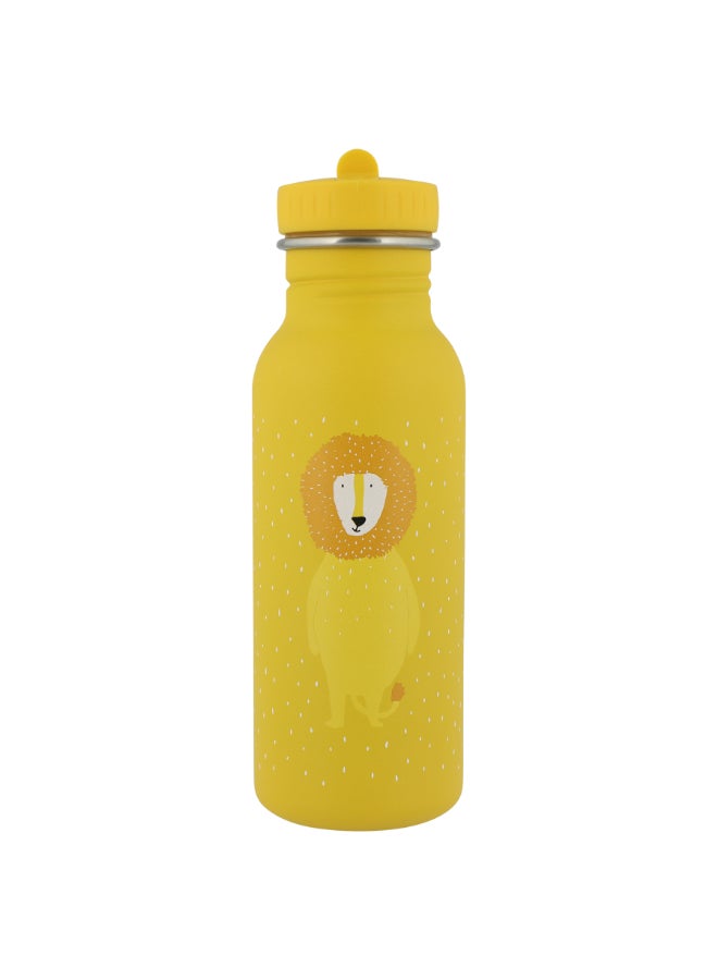 Trixie Stainless Steel Water Bottle - 500ml - Mr. Lion - Image 1