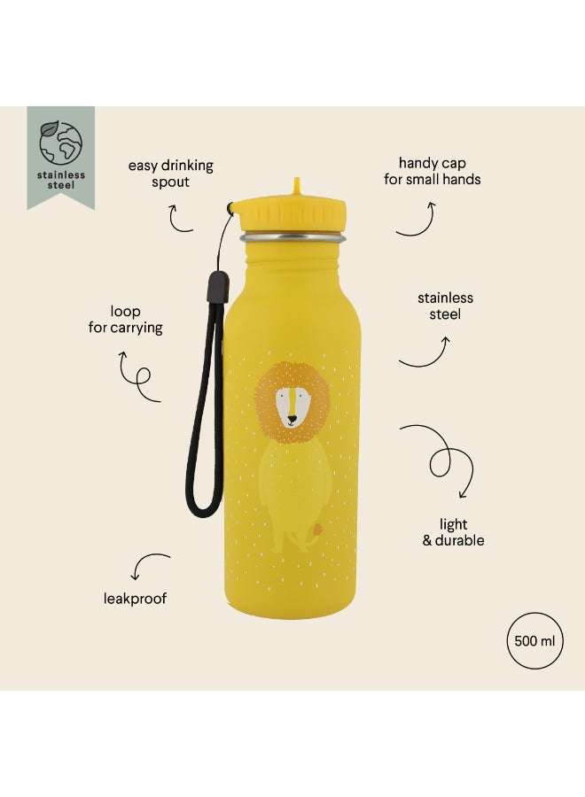 Trixie Stainless Steel Water Bottle - 500ml - Mr. Lion - Image 4