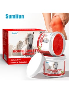 Sumifun Horse Chestnut Cream, Heating Extra Warming Joint Massage Gel Muscle Recovery,Cold Compress Gel for Relieving Repair Shoulder Neck Lumbar Spine and Leg Pain Protection Joint-80g  - Image 1