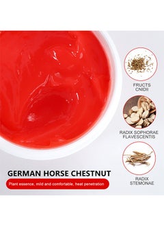 Sumifun Horse Chestnut Cream, Heating Extra Warming Joint Massage Gel Muscle Recovery,Cold Compress Gel for Relieving Repair Shoulder Neck Lumbar Spine and Leg Pain Protection Joint-80g  - Image 3