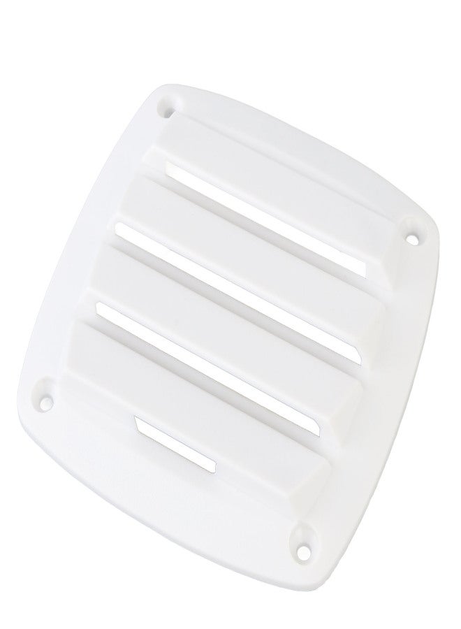 4inch RV Air Vent Louver Plastic Weather Resistant Optimal Airflow Boat Ventilation Outlet Grille Louver for Yacht White - Image 4