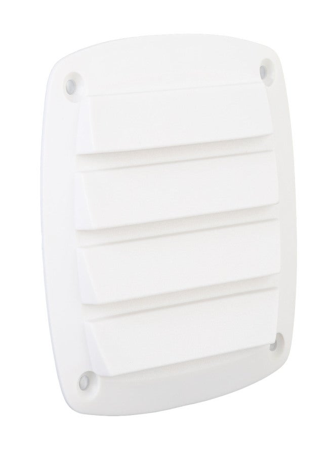 4inch RV Air Vent Louver Plastic Weather Resistant Optimal Airflow Boat Ventilation Outlet Grille Louver for Yacht White - Image 2