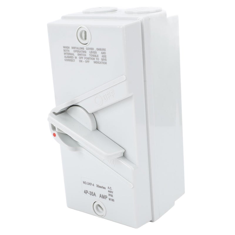 Enclosed Motor Disconnect Switch 3PH 4P IP65 Water Proof Enclosed Motor Safety Isolation Switch - Image 2