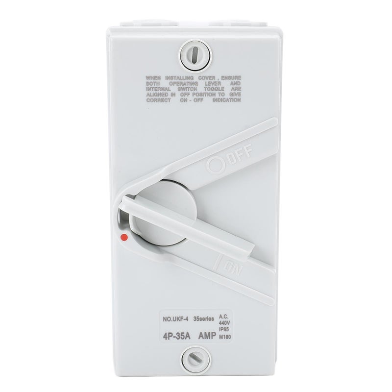 Enclosed Motor Disconnect Switch 3PH 4P IP65 Water Proof Enclosed Motor Safety Isolation Switch - Image 1