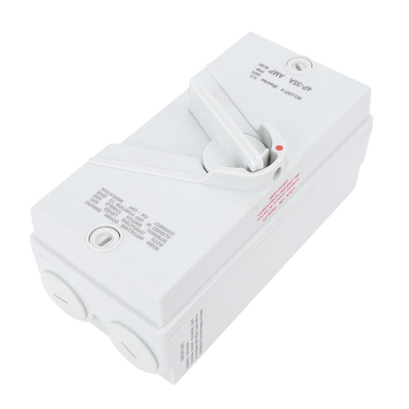 Enclosed Motor Disconnect Switch 3PH 4P IP65 Water Proof Enclosed Motor Safety Isolation Switch - Image 4