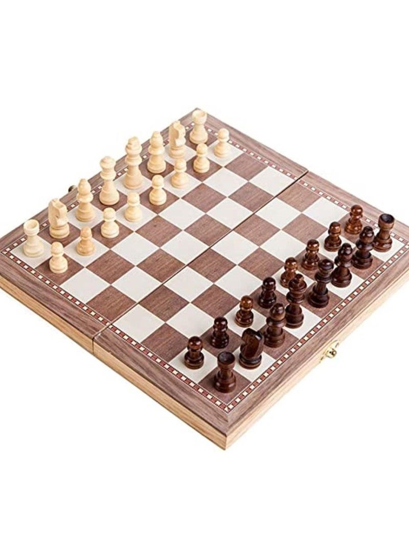 3-In-1 Chess - Checkers | Backgammon Board - Image 3