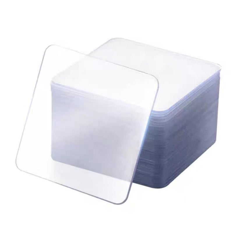20 Pcs Double Sided Tape, 6x6cm Large Adhesive Pads for Mounting, Heavy Duty Gel Tape for Walls, Doors, Windows, Car, Removable & Waterproof - Image 1