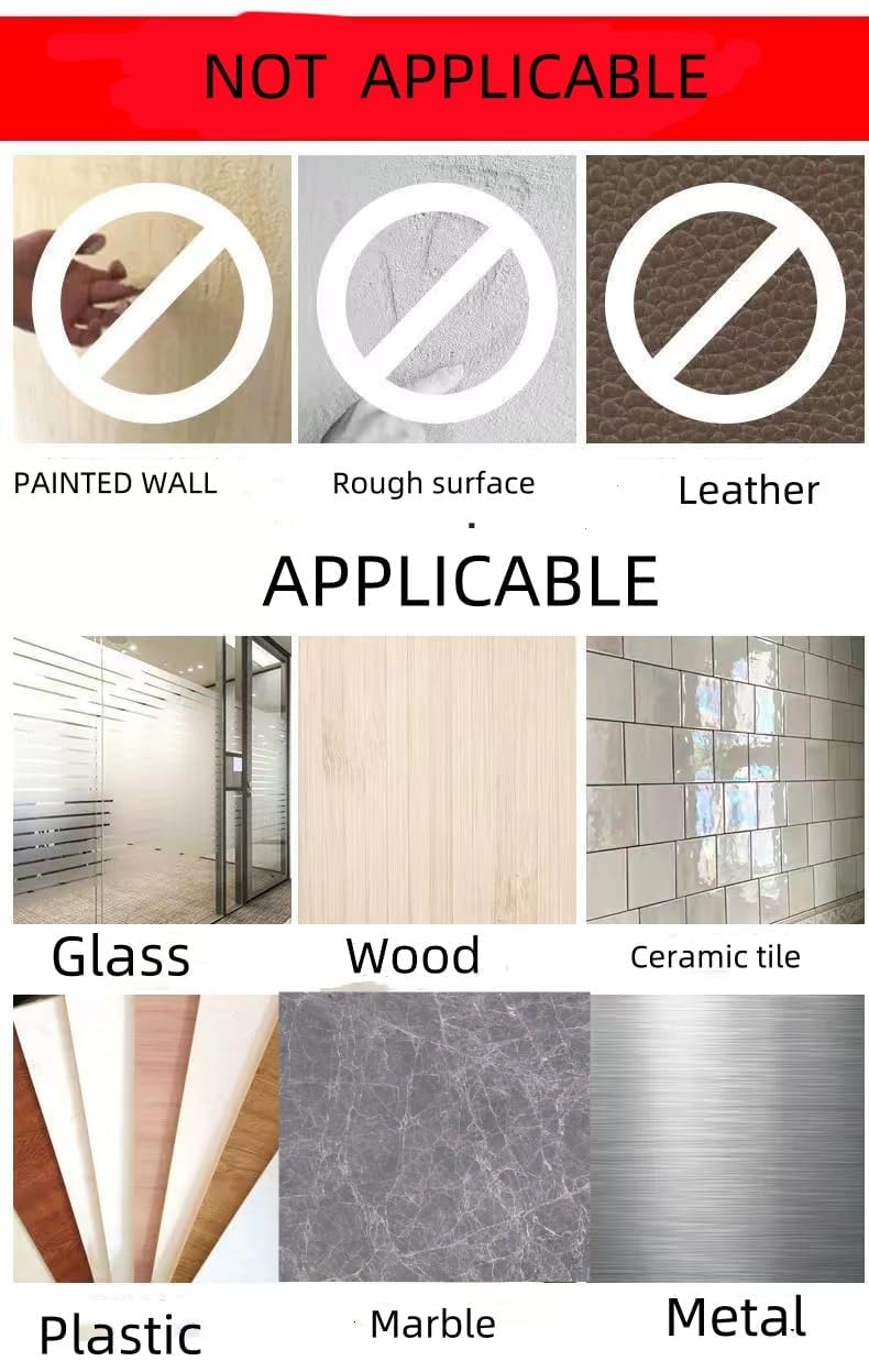 20 Pcs Double Sided Tape, 6x6cm Large Adhesive Pads for Mounting, Heavy Duty Gel Tape for Walls, Doors, Windows, Car, Removable & Waterproof - Image 4