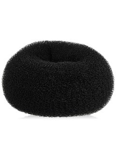 Diane Jumbo Hair Donut, Black, 5.5"