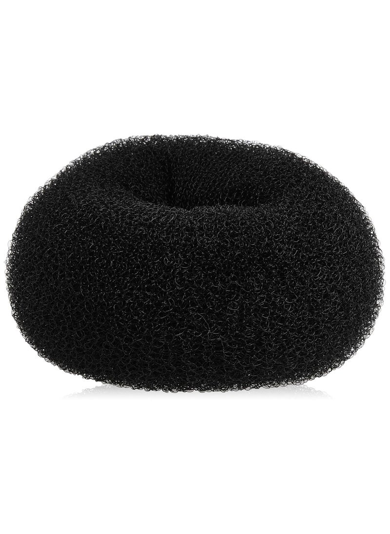 Diane - Diane Jumbo Hair Donut, Black, 5.5" - Image 1