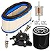 HIFROM HIFROM 11013-7024 Air Filter with 49065-7010 Oil Filter 49040-7001 Fuel Pump Fuel Filter Spark Plug Tune Up kit  - Image 2