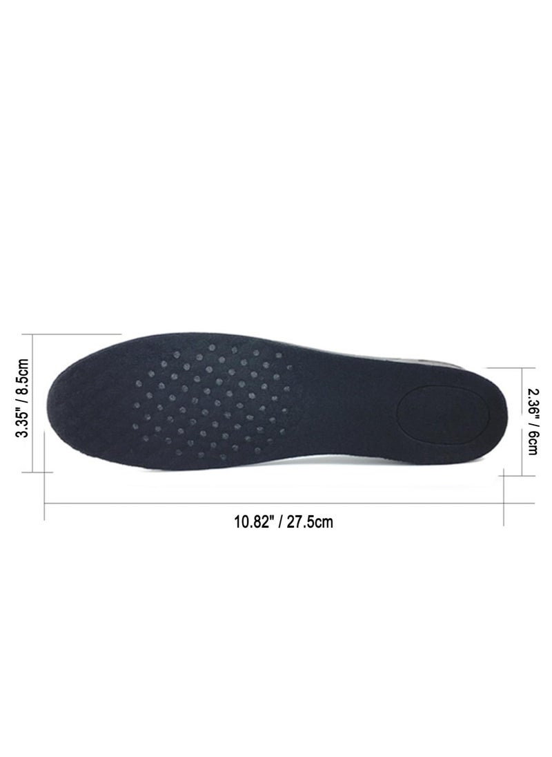 Increase Insoles Variable Height 4 Layer Black