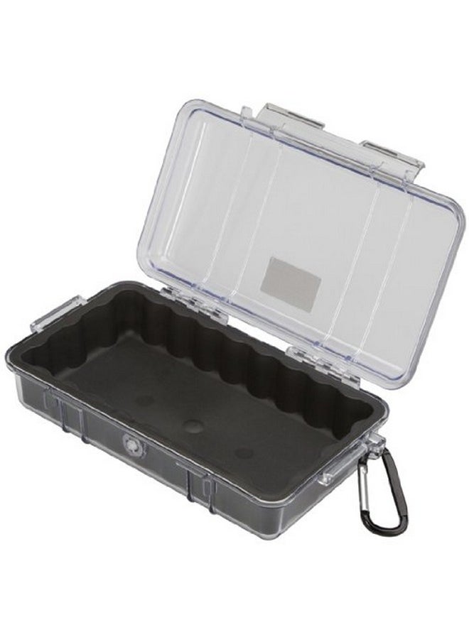 Pelican - 1060 Micro Case For Iphone, Gopro, Camera, And More (Black;Clear) - Image 1