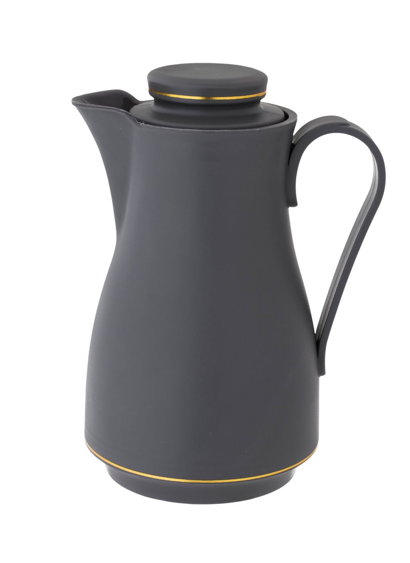 ALASKA Thermos Set For Tea and Coffee 2 Piece 1L Gray Color  - Image 3