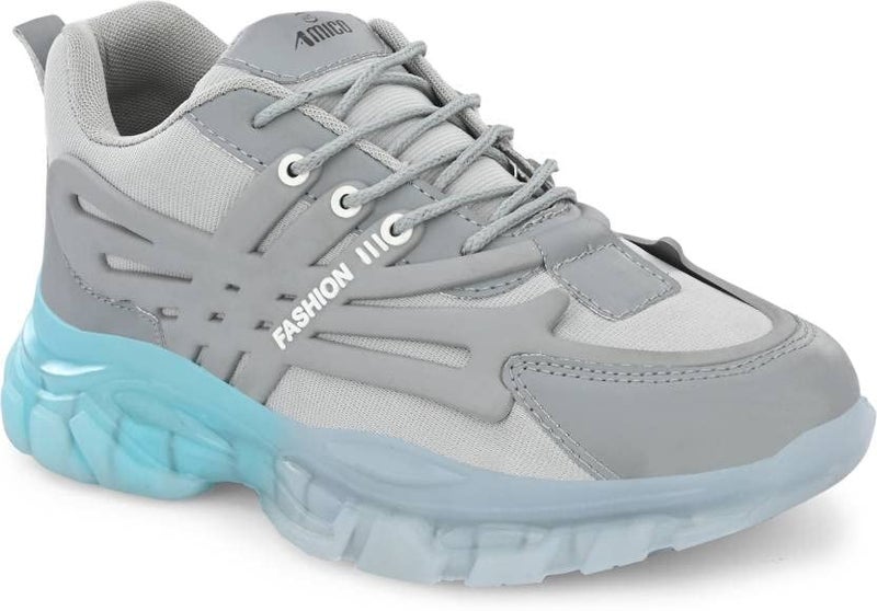 Amico Sports Running Shoes for Men Outdoors for Men Grey, 9 UK - Image 1