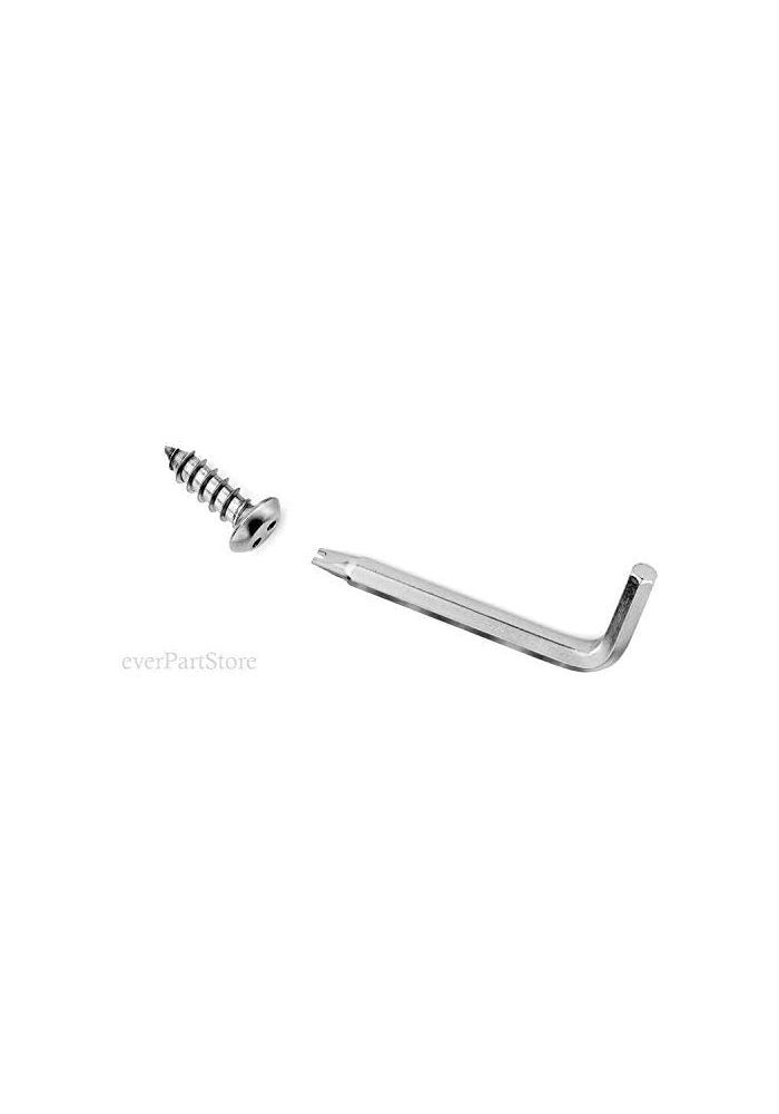 LFPartS Stainless Steel License Plate Security Screws - Image 2
