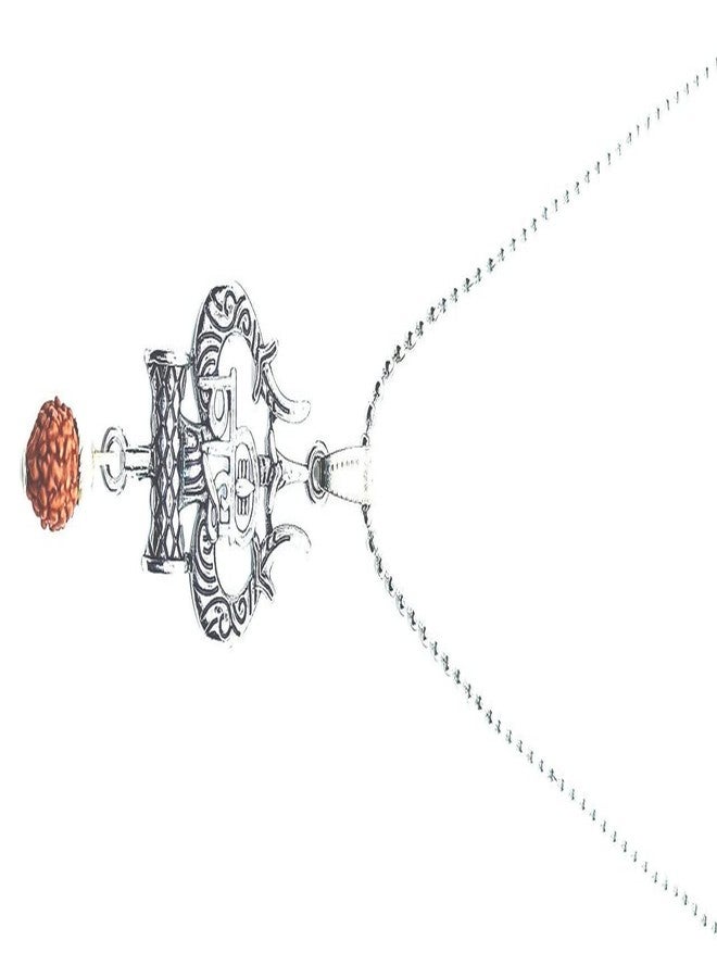 Dynamic Retail Global Shiva Mahakal Locket Pendant Necklace Chain Mahadev Shankar Bholenath GX301 - Image 3