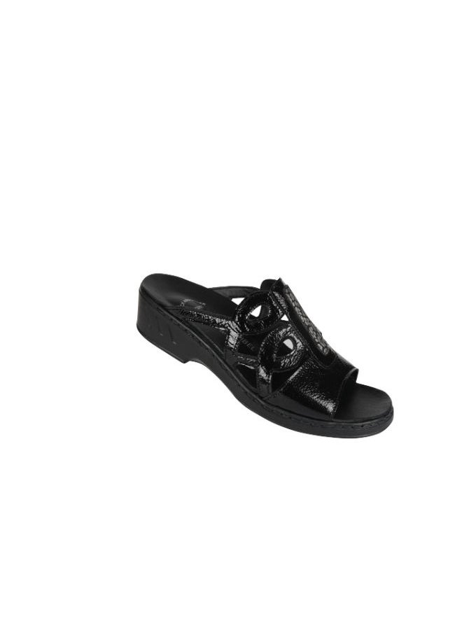 Josef Seibel - Josef Seibel Ladies Comfort Wedge Sandals 08828-AR525100 Black 36 - Image 1