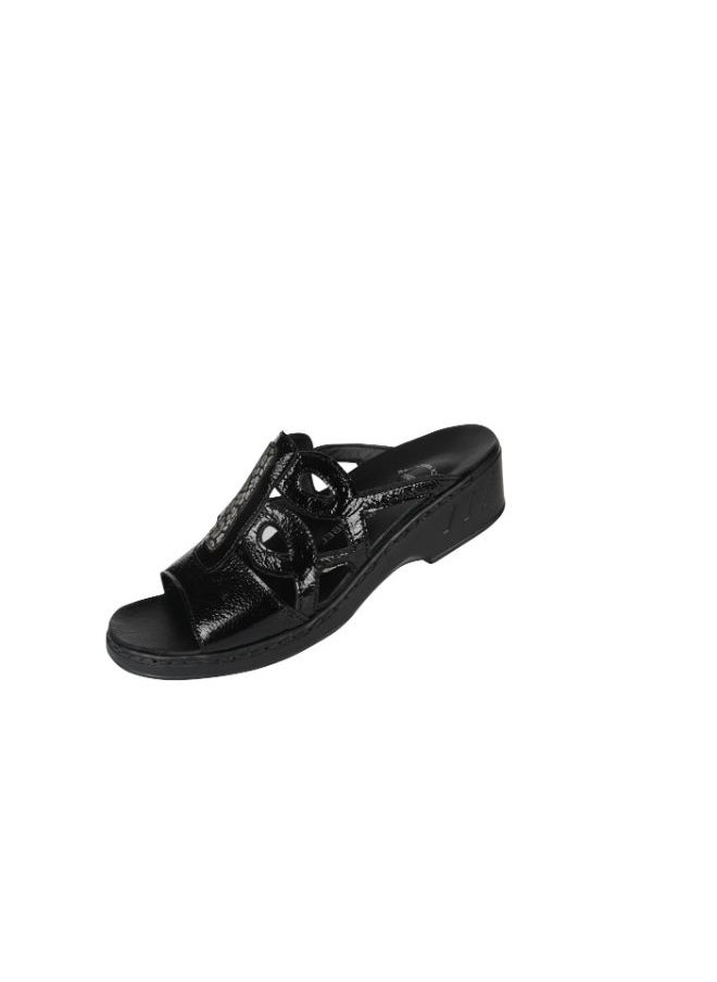 Josef Seibel - Josef Seibel Ladies Comfort Wedge Sandals 08828-AR525100 Black 36 - Image 1