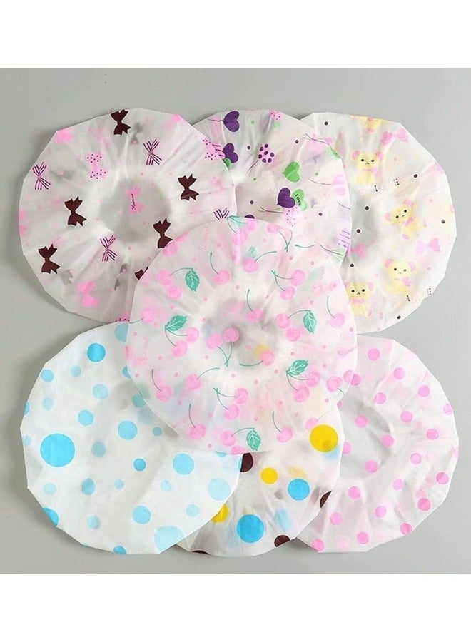 3 قطع قبعات الاستحمام البلاستيكية - Image 1