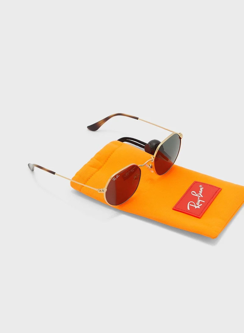 Ray-Ban Junior 0Rj9565S Junior Jack Irregular Sunglasses