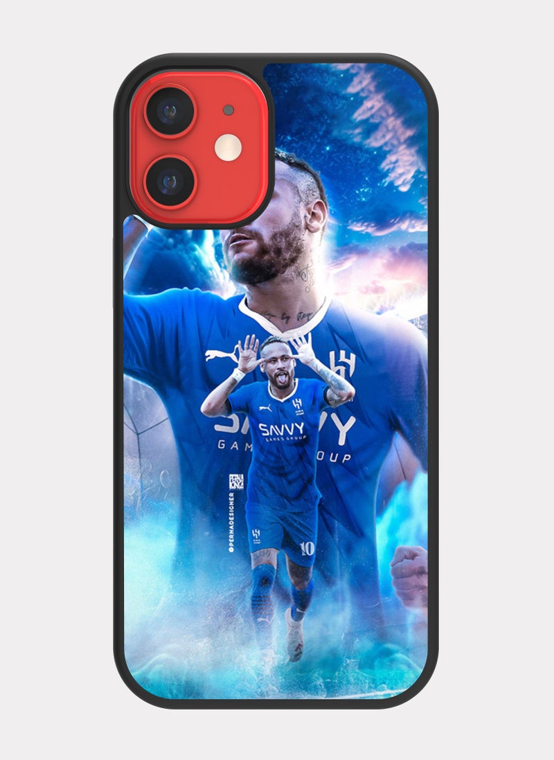 PXLAAT iPhone 12 Mini case cover Neymar Alhilal - Image 1