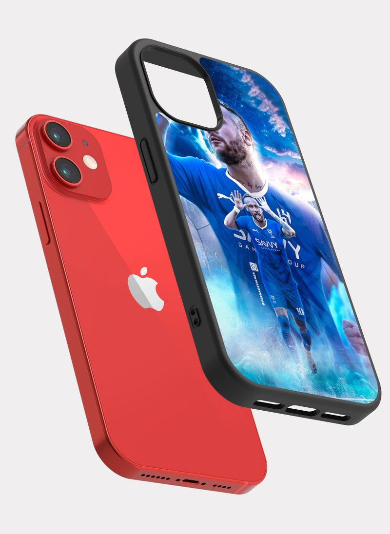 PXLAAT iPhone 12 Mini case cover Neymar Alhilal - Image 2