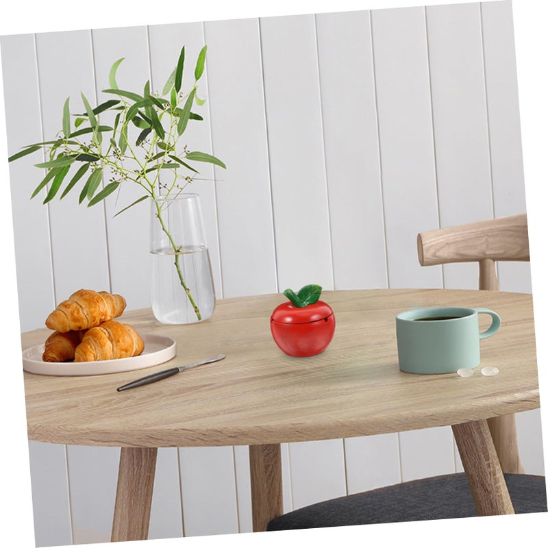 Ceramic Ashtray with Lid Decorative Ash Holder Unique Shape Design Easy to Clean - Image 5