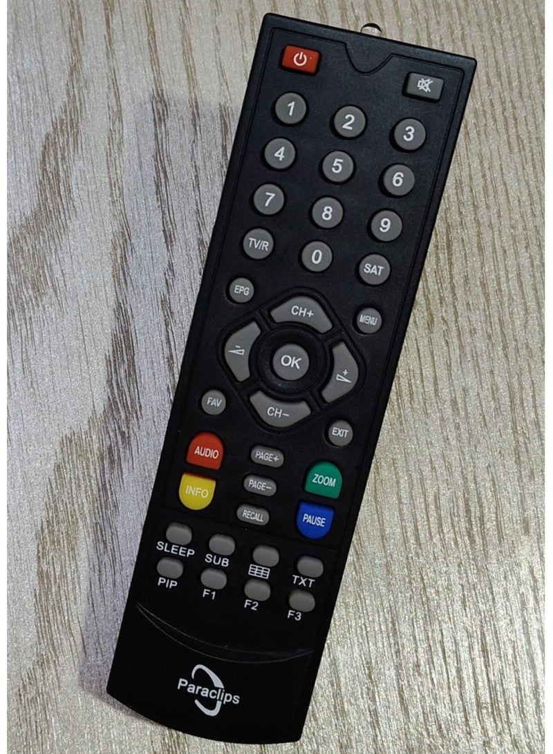 Remote control for paraclips receiver
