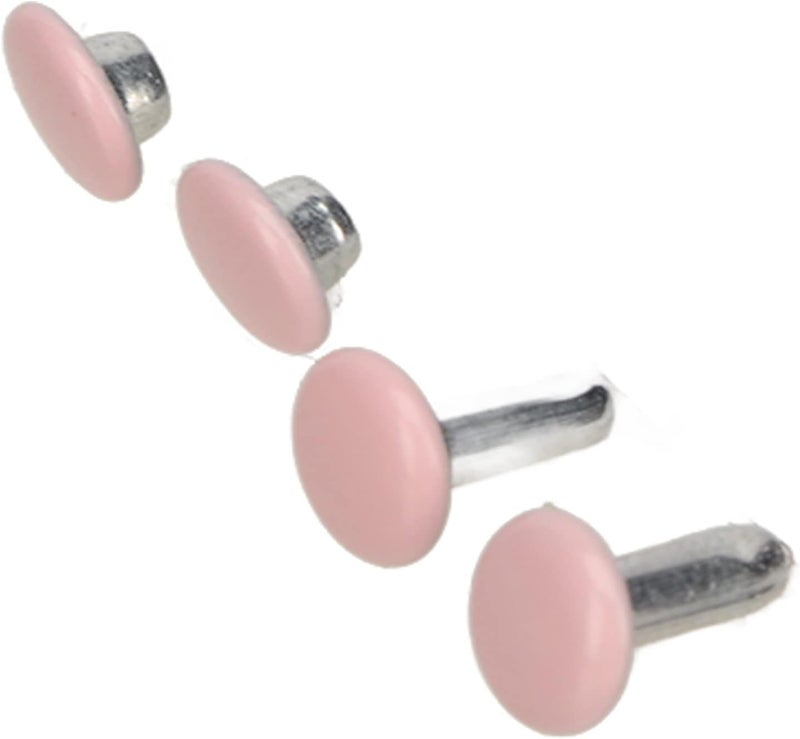 Global flexible sizing options Leather Rivets Double Cap Tubular 500 Sets Electroplated High Strength Metal DIY Craft Rivets for Hats Belts Shoes Bags Iron Material 6x8mm (Pink) Multi-market varied design options Safe material All region coverage All space matching look Spec compliant trusted quality High popularity pick Cross product combo compatible Low maintenance Easy store & transit build Local & cross border ship compatible Stackable design All-season available stock Global versatile design Natural raw material Hot & cold climate compatible Luxury premium item Elegant practical design All usage compatible Trendy widespread design Highly recommended by buyers General standard crafted Buyer exclusive unique piece Bug proof seal Integrated warehouse solution - Image 2