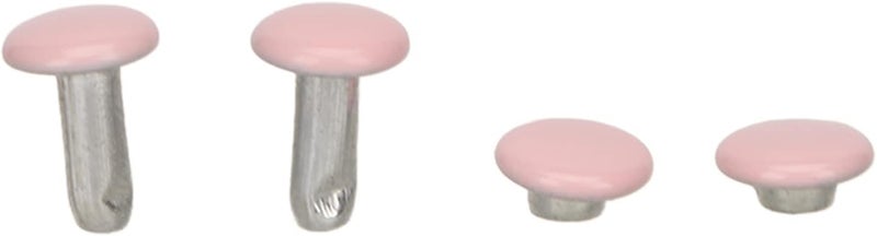 Global flexible sizing options Leather Rivets Double Cap Tubular 500 Sets Electroplated High Strength Metal DIY Craft Rivets for Hats Belts Shoes Bags Iron Material 6x8mm (Pink) Multi-market varied design options Safe material All region coverage All space matching look Spec compliant trusted quality High popularity pick Cross product combo compatible Low maintenance Easy store & transit build Local & cross border ship compatible Stackable design All-season available stock Global versatile design Natural raw material Hot & cold climate compatible Luxury premium item Elegant practical design All usage compatible Trendy widespread design Highly recommended by buyers General standard crafted Buyer exclusive unique piece Bug proof seal Integrated warehouse solution - Image 3