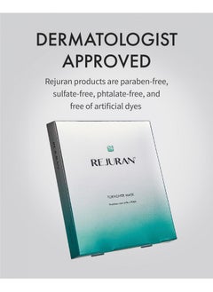 REJURAN REJURAN® Turnover Mask, c-PDRN® - Skin Repair, Firming, and Deeply Nourishing Ultra Microfiber Sheet Mask, Clinically Developed Korean Skin Care 5-Pack  - Image 5