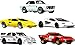 Hot Wheels مجموعة سيارات هوت ويلز بريميوم كار كالتشر من 5 سيارات لعبة في حاوية قابلة للجمع تشي فيغاتا داي كاست 164 مقياس 5 حزمة - Image 4