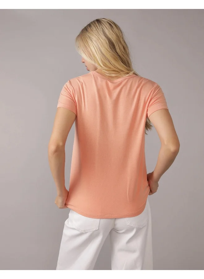American Eagle AE Soft & Sexy Short-Sleeve Crew Neck Tee