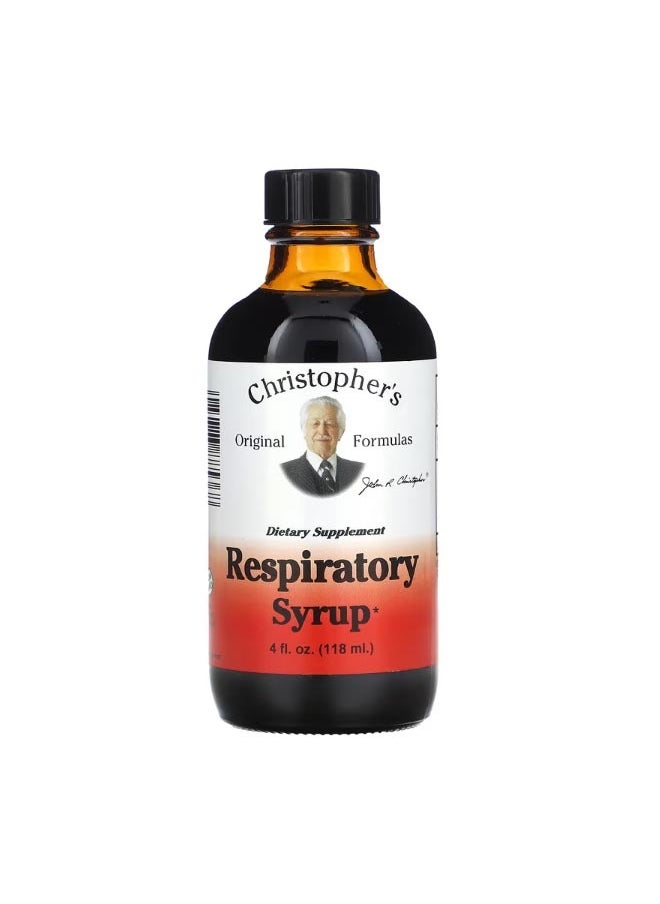Christopher's Original Formulas Respiratory Syrup 4 fl oz 118 ml  - Image 1