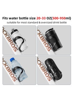 Excefore Bike Water Bottle Holder, Lightweight Durable Alloy Aluminum Bike Water Bottle Cage Bike Cup Holder for Road Bike & Mountain Bike  - Image 4