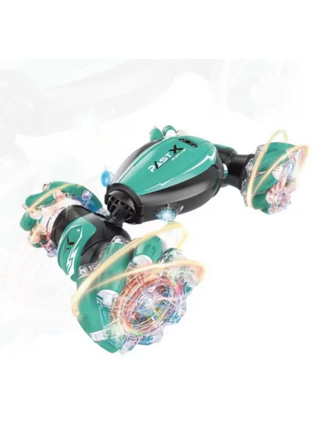 لعبة سيارة سباق للأطفال تعمل بالتحكم عن بعد 2.4 جيجا هرتز مع حساسات إيماءات وتسلق وانزلاق، سيارة سباق تعمل بالتحكم عن بعد - Image 1