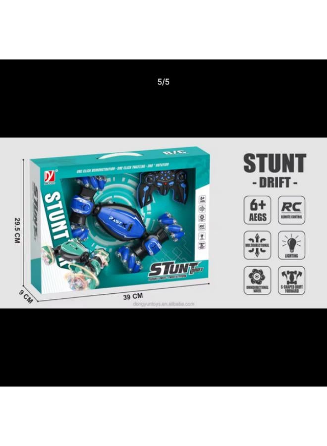 لعبة سيارة سباق للأطفال تعمل بالتحكم عن بعد 2.4 جيجا هرتز مع حساسات إيماءات وتسلق وانزلاق، سيارة سباق تعمل بالتحكم عن بعد - Image 2