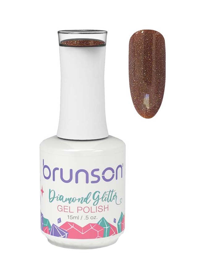 brunson Diamond Glitter Gel Nail Polish Soak Off UV LED Nail Gel Nail Art Varnish Sparkly Shiny Gel Nail Polish BDGG016 - Image 1