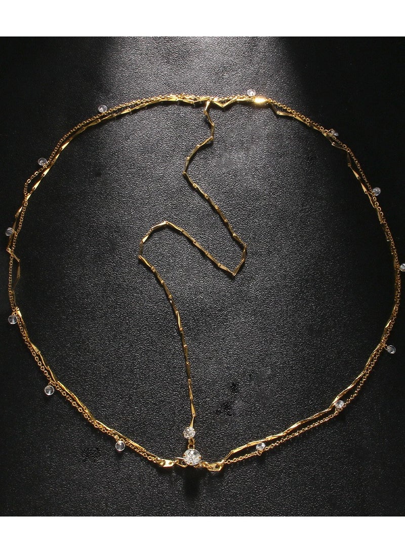 Loquat Trendy Geometric Colored Headband Headwear - Image 1