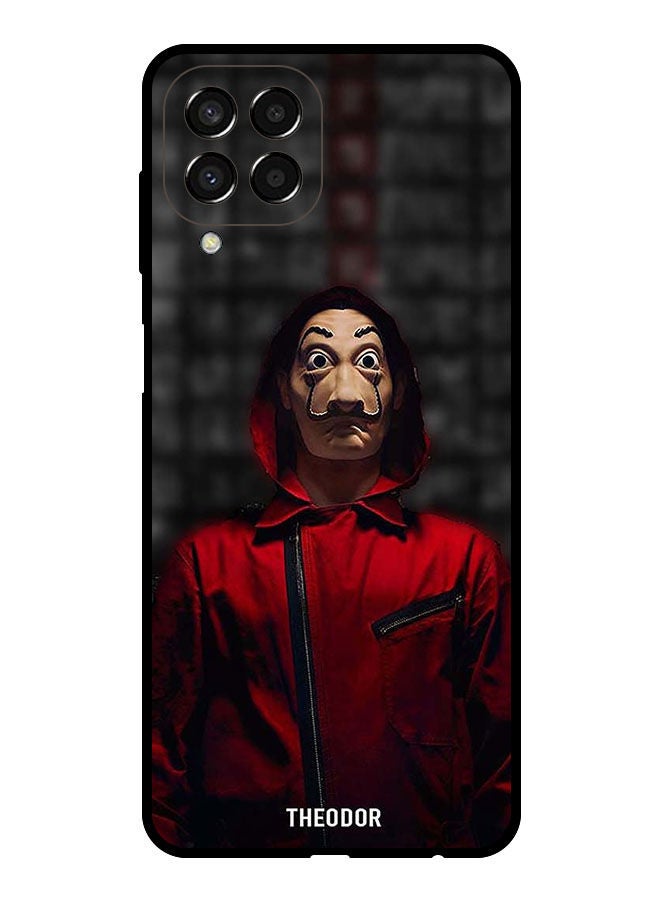 Theodor Protective Case Cover For Samsung Galaxy M33  Red Jokar Mask - Image 1