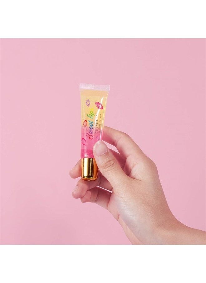 MCMBY - 100 pcs Clear Lip Gloss Tube Labels customize, Lip Gloss Stickers - Image 1