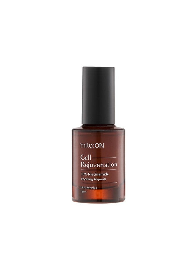Mito:ON Cell Rejuvenation 10% Niacinamide Boosting Ampoule | Enhances Radiance & Youthful Glow | Reduces Blemishes, Smoothens Skin & Improves Texture | Korean Skincare | 100% Vegan | 30 ml - Image 1