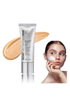 INSTANT Face Tightener No-Filter Primer,Instant Face Tightener No-Filter Primer,Skin Tightener Primer Face Makeup,Temporary Face Tightener,Face Blurring Primer For Face Before Makeup, 1 Fl. Oz.Prime  - Image 1