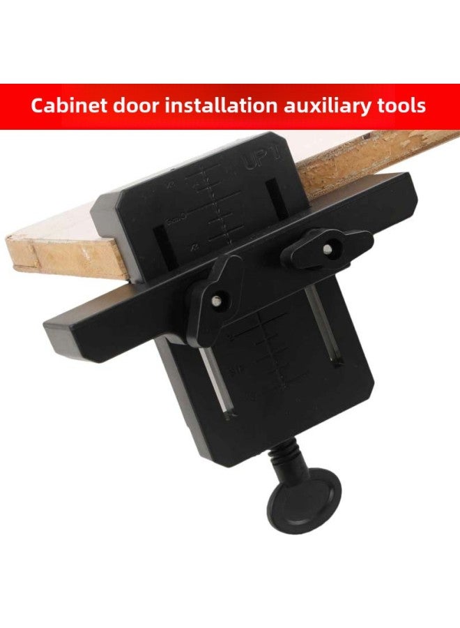 Multi-functional Cabinet Door Installation Auxiliary Tools Installation Artifact Woodworking Tools Installation Of Various Cabinet Door Tools-Specification Model:Cabinet Door Installation Auxiliary Tool Black  - Image 2
